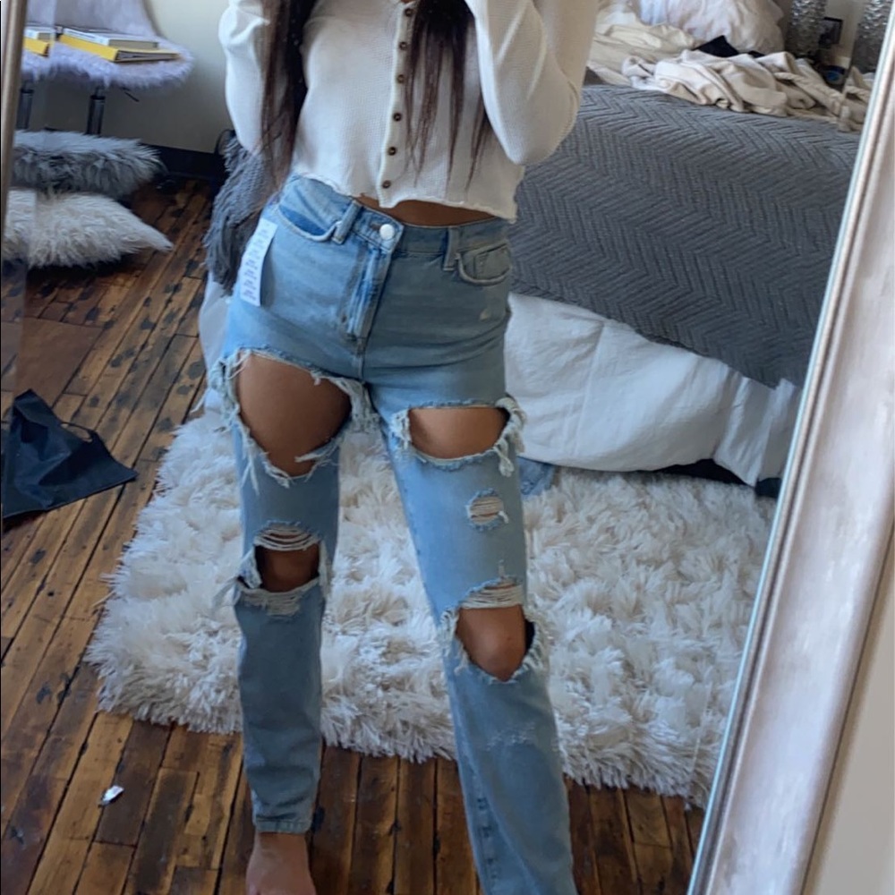i stressed BDG jeans